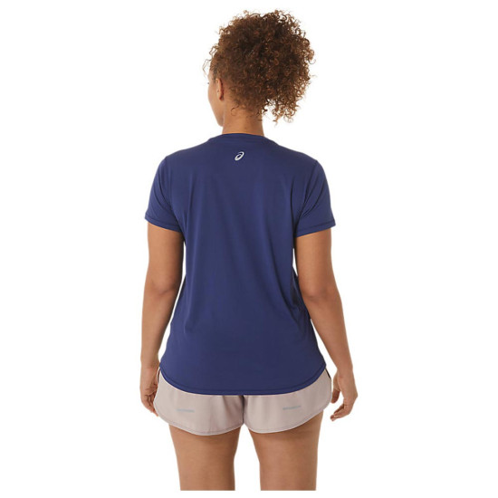 Asics Γυναικεία κοντομάνικη μπλούζα Nagino Graphic Run SS Top